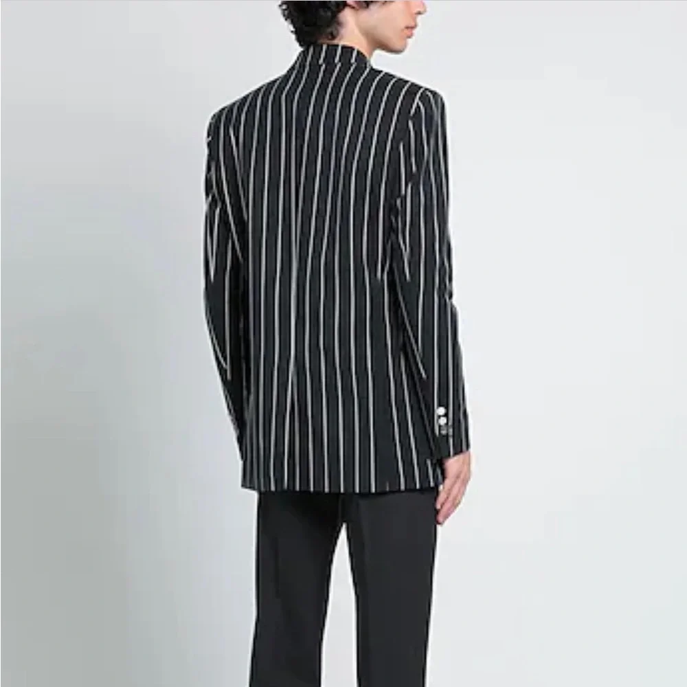 BALMAIN stripe blazer US38    IT48 Blazers